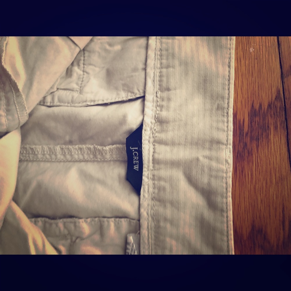 J Crew women’s khaki shorts